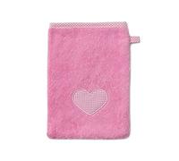 Möve Hearts Gant de Toilette Flamant Rose 20 x 15 cm