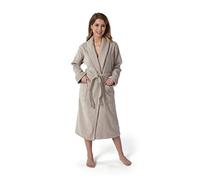 möve Homewear Peignoir, Manteau avec Collier, Silver Grey, 5056