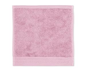 Möve Loft Serviette Lavette 30 x 30 cm en 100% Coton (Spinair), Rose