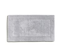 Möve Loft Tapis de Bain touffeté Double Face 100% Coton argenté 60 x 100 cm