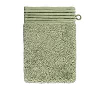 Möve Loft Uni Gant de Toilette avec Passepoil Chenille 20 x 15 cm 100% Coton (Spinair), Moss