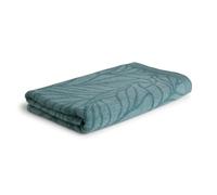 Möve Monochrome Organic Lines Serviette de Bain 80% coton/20% Viscose en Cellulose de Bambou, Malachite 67 x 140 cm