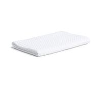 MÖVE Piquée Serviette de Bain 70 x 140 cm, Fabriqué en Allemagne, 100% Coton, Snow (Blanc)