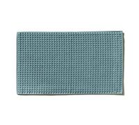 MÖVE Piquée Tapis de Bain 60 x 100 cm, Fabriqué en Allemagne, 100% Coton, Arctic (Vert)