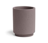 Möve Porte-Brosse à Dents, Gris, 7,5 x 7,5 x 9,5 cm