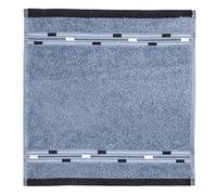 Möve pour frottana Magic Essuie-Mains 100% Coton, Bleu Gris (Bluestone), 30 x 30 cm