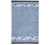 Möve pour frottana Magic Serviette d’invité 100% Coton, Bleu Gris (Bluestone), 30 x 50 cm