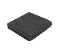 Möve pour frottana Pearl Serviette de Toilette 100% Coton, Gris Graphite, 50 x 100 cm