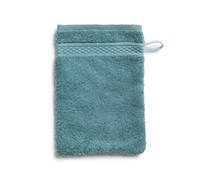 Möve Pure Luxury Gant de Toilette 100% Coton égyptien Émeraude 15 x 20 cm