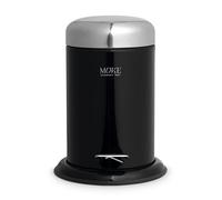 MÖVE Push 3 L Rond Acier inoxydable Noir, Argent