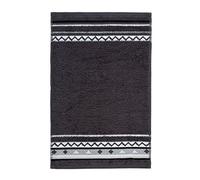 Möve Pays Serviette invité, Coton, Graphite, 30 x 50 cm