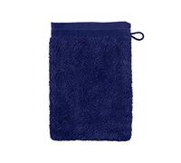 Möve Superwuschel Gant de Toilette 100% Coton, 20 x 15 cm, Bleu foncé (Deep Sea)