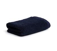 Möve Superwuschel Serviette de Toilette 100% Coton, Bleu foncé (Deep Sea), 60 x 110 cm