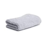 Möve Superwuschel Serviette de Toilette 100% Coton, Gris argenté, 60 x 110 cm