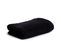 Möve Superwuschel Serviette de Toilette 100% Coton Noir 50 x 100 cm