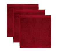 Möve Superwuschel Serviette invité - rubis - 30 x 30 cm