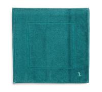 Möve Superwuschel Tapis de Bain 100% Coton, Bleu Lagon, 60 x 60 cm