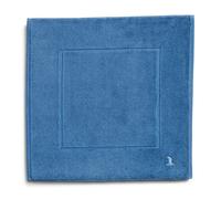 möve Superwuschel Tapis de Bain, Coton, Cornflower, 60 x 60 cm