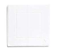 möve Superwuschel Tapis de Bain, Coton, Snow, 60 x 60 cm