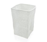 möve Tube Grand Panier Accessoires de Bain, Plastique Malléable, Off White