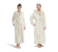 möve Wellness Manteau à capuche, 100% Coton, Nature, 4652