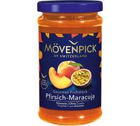 Mövenpick Pêche Maracuja Gourmet Pâte à tartiner aux fruits 250g pack de 8