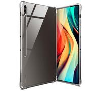 moex Aero Case Coque pour Samsung Galaxy Tab S9 Ultra en silicone transparent, coque ultra fine résistante aux chocs avec protection des coins, tablette en silicone transparent minimaliste