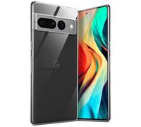 moex Aero Case pour Google Pixel 7 Pro Coque Silicone Ultra Fine Transparente, Étui Souple Clair Mince Antichoc, Housse Gel Flexible, Backcover Résistant Soft Touch Discret, incolore transparent