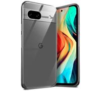 moex Aero Case pour Google Pixel 8a Coque Silicone Ultra Fine Transparente, Étui Souple Clair Mince Antichoc, Housse Gel Flexible, Backcover Résistant Soft Touch Discret, incolore transparent