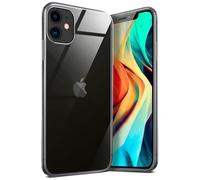 moex Aero Case pour iPhone 11 Coque Silicone Ultra Fine Transparente, Étui Souple Clair Mince Antichoc, Housse Gel Flexible, Backcover Résistant Soft Touch Discret, incolore Transparent