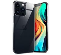 moex Aero Case pour iPhone 13 Pro Max Coque Silicone Ultra Fine Transparente, Étui Souple Clair Mince Antichoc, Housse Gel Flexible, Backcover Résistant Soft Touch Discret, incolore Transparent