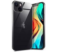 moex Aero Case pour iPhone 14 Coque Silicone Ultra Fine Transparente, Étui Souple Clair Mince Antichoc, Housse Gel Flexible, Backcover Résistant Soft Touch Discret, incolore transparent