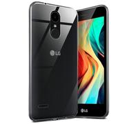 moex Aero Case pour LG K4 (2017) Coque Silicone Ultra Fine Transparente, Étui Souple Clair Mince Antichoc, Housse Gel Flexible, Backcover Résistant Soft Touch Discret, incolore Transparent