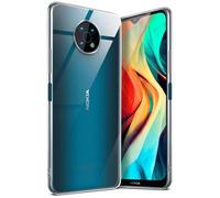 moex Aero Case pour Nokia G50 Coque Silicone Ultra Fine Transparente, Étui Souple Clair Mince Antichoc, Housse Gel Flexible, Backcover Résistant Soft Touch Discret, incolore transparent