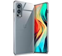 moex Aero Case pour OnePlus Nord 2 5G Coque Silicone Ultra Fine Transparente, Étui Souple Clair Mince Antichoc, Housse Gel Flexible, Backcover Résistant Soft Touch Discret, incolore Transparent
