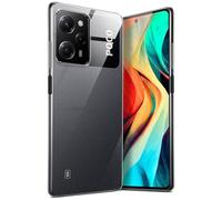 moex Aero Case pour Poco X5 Pro 5G Coque Silicone Ultra Fine Transparente, Étui Souple Clair Mince Antichoc, Housse Gel Flexible, Backcover Résistant Soft Touch Discret, incolore transparent