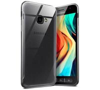 moex Aero Case pour Samsung Galaxy Xcover 4 Coque Silicone Ultra Fine Transparente, Étui Souple Clair Mince Antichoc, Housse Gel Flexible, Backcover Résistant Soft Touch Discret, incolore Transparent