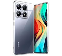 moex Aero Case pour Xiaomi 14T Pro Coque Silicone Ultra Fine Transparente, Étui Souple Clair Mince Antichoc, Housse Gel Flexible, Backcover Résistant Soft Touch Discret, incolore transparent