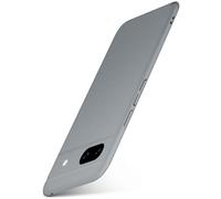moex Alpha Case - Coque de protection pour Google Pixel 8a - Ultra fine - Avec protection accrue de l'appareil photo - Coque rigide - Coque arrière - Minimaliste - Taupe mat