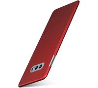 moex Alpha Case Coque pour Samsung Galaxy S10e - Minimaliste - Résistant aux chocs et léger - Ultra Slim - En plastique - Rouge mat