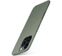 moex Alpha Case pour Apple iPhone 16 Pro Coque de protection ultra fine avec protection améliorée de l'appareil photo, coque fine coque rigide couverture arrière, coque de téléphone portable plus fine