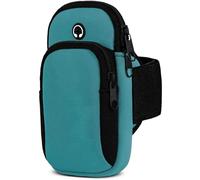 moex Brassard de sport pour téléphone portable Samsung Galaxy Z Fold 6 en néoprène, support pour téléphone portable, brassard de course, brassard de course avec 2 compartiments, sac de course à pied,