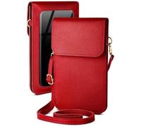 moex CitySling Étui à bandoulière pour téléphone portable Redmi Note 9 - Petit sac à main avec compartiment pour téléphone portable et fenêtre de visualisation - 2 compartiments supplémentaires - En