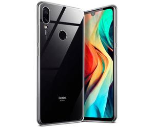 moex Coque Aero Compatible avec Redmi Note 7/ Note 7 Pro / 7S - Coque en Silicone, Coque de Protection Transparente pour téléphone Portable Ultra Fine, Clair comme du Cristal