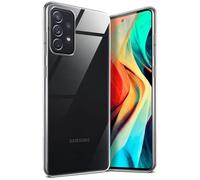moex Coque Aero Compatible avec Samsung Galaxy A72 / A72 5G - Coque en Silicone, Coque de Protection Transparente pour téléphone Portable Ultra Fine, Clair comme du Cristal