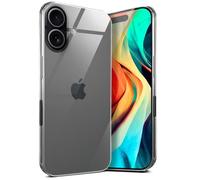 moex Coque de protection Aero pour iPhone 17 - Transparente - En silicone - Ultra fine - Minimaliste - Minimaliste