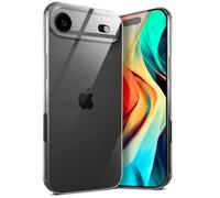 moex Coque de protection Aero pour iPhone Air - Transparente - En silicone - Ultra fine - Minimaliste - Transparent