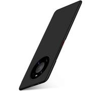 moex Coque de Protection Ultra Fine Compatible avec Huawei Mate 40 Pro | Rigide, Noir Mat métallisé