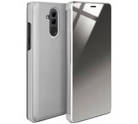 moex Coque Fine Compatible avec Huawei Mate 20 Lite | Laisse Voir l'écran/Style laqué, argenté
