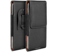 moex Étui de protection Plug Case pour Huawei Mate X7 avec clip de ceinture, étui de ceinture en cuir PU, étui de protection pour téléphone portable, étui de protection pour ceinture, étui de